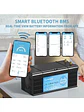 KEPWORTH 24V 100Ah LiFePO4 Battery Built-in Bluetooth BMS 2560WH Perfect for RV Solar Marine Overland Off-Grid Application - thumbnail 7