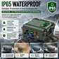LiFePO4 Battery 12V 100Ah 150Ah 200Ah Bluetooth BMS 6000 Cycles Waterproof Solar Lithium Battery Boat Fishing Trolling Motor - thumbnail 4