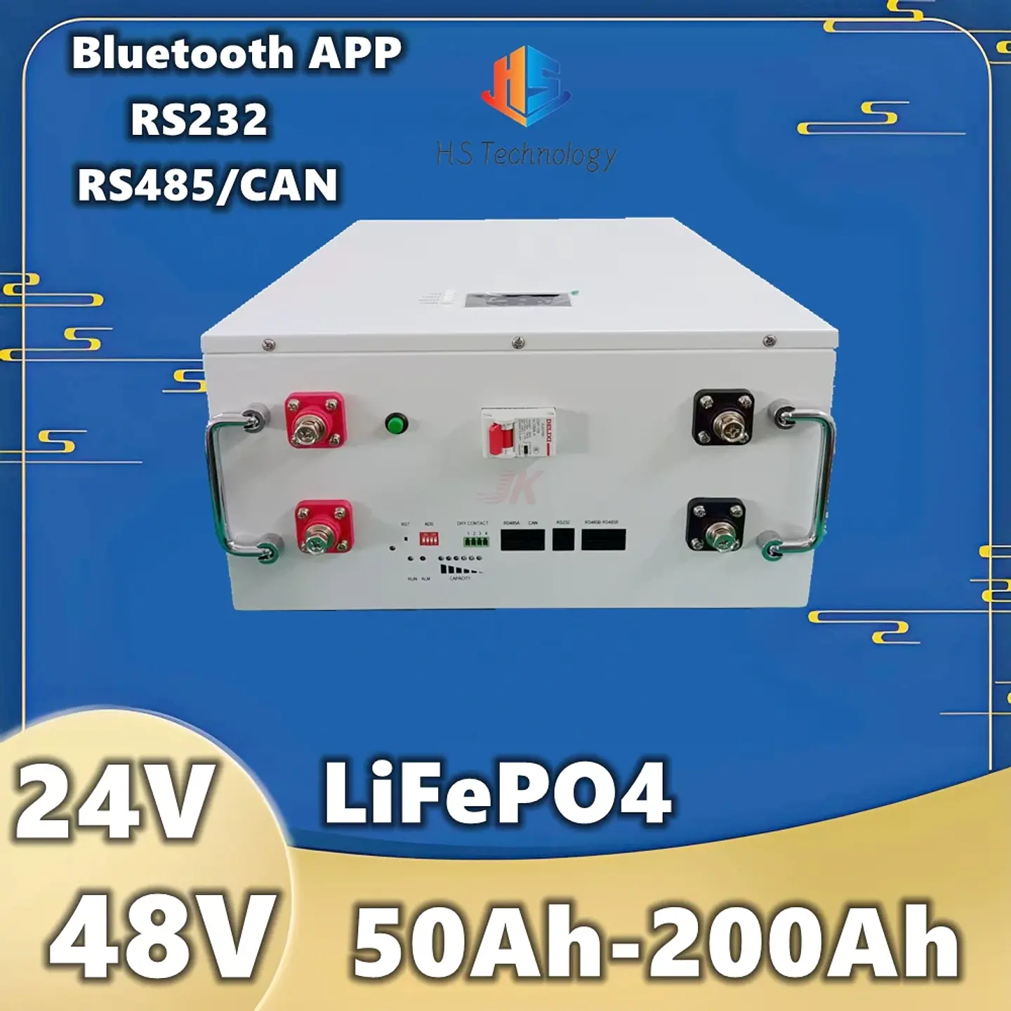 24V 48V factory outlet LiFePO4 2KW 3KW 5KW 10KW PV Solar energy 100ah 200ah Lithium  Battery for Household Inverte power+charger 1