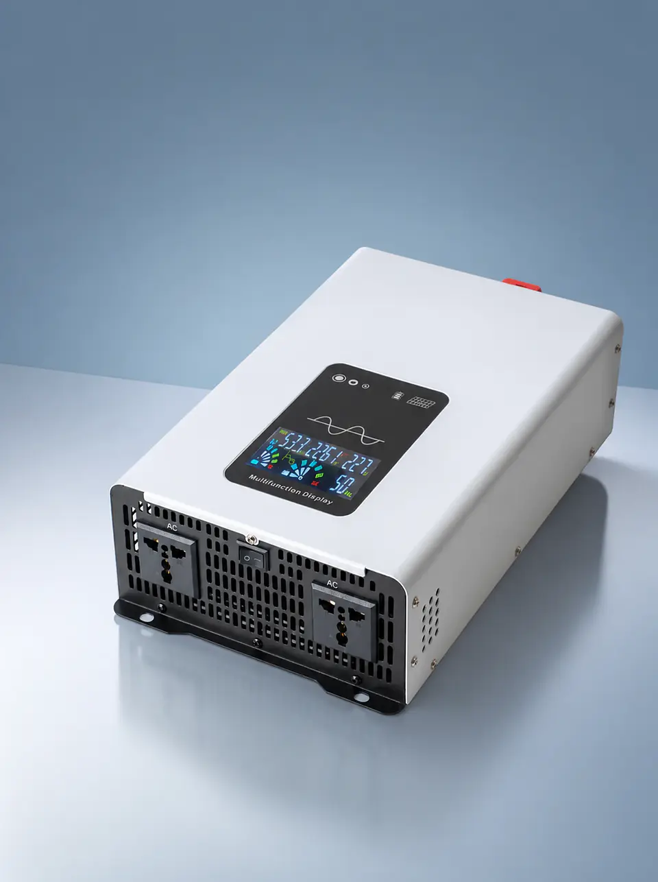 12V 24V Pure Sine Wave Inverter 800W 1300W 1500W 2500W 3000W DC To AC 110V 220V Converter LCD Display Universal Socket 3