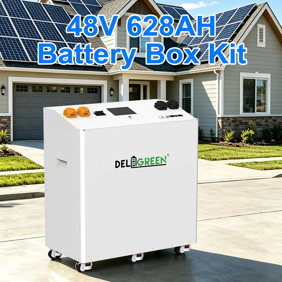 EU Stock EVE 48V628AH Lifepo4 Battery DIY Kts JKV19 BMS CAN RS485 2A Active Balancer VAT Free 32kWh DIY Battery Case 4 Parallel 1
