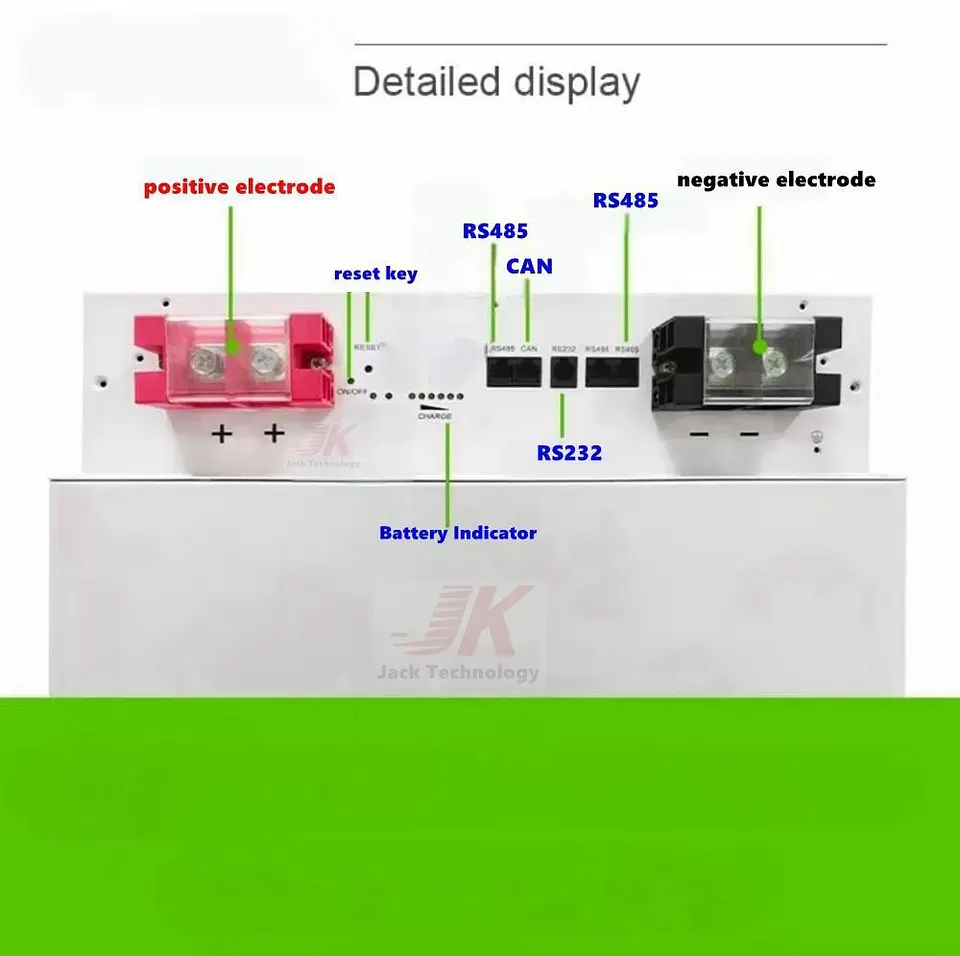 2KW 3KW 5KW Solar System LiFePO4 48V 24V 100AH 150Ah 200Ah Lithium Battery Mobile Energy Storage for PV Inverter+Charger 3