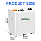 EU Stock EVE 48V628AH Lifepo4 Battery DIY Kts JKV19 BMS CAN RS485 2A Active Balancer VAT Free 32kWh DIY Battery Case 4 Parallel - thumbnail 3