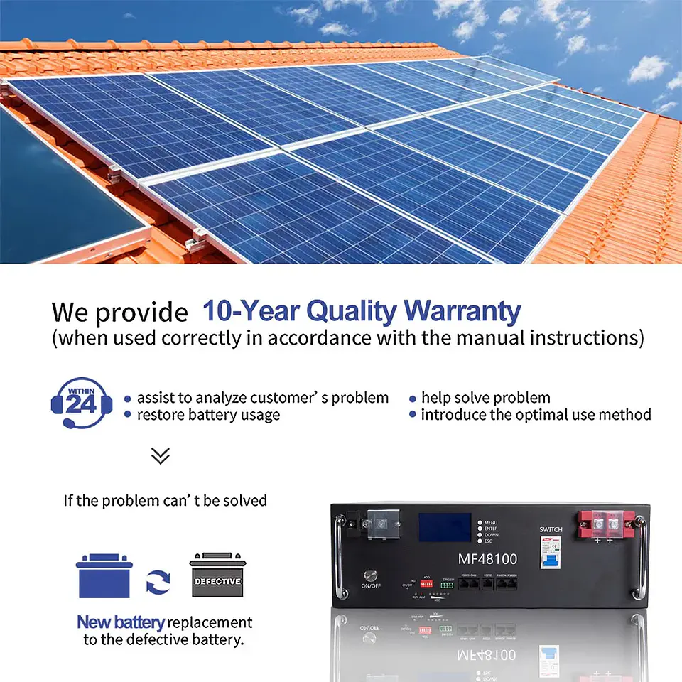 Brand New LiFePO4 48V 100Ah Battery Pack 5kwh Built-in 16S 100A BMS RS485 CAN Cell Pack For Solar System Home Energy Storage Van 6