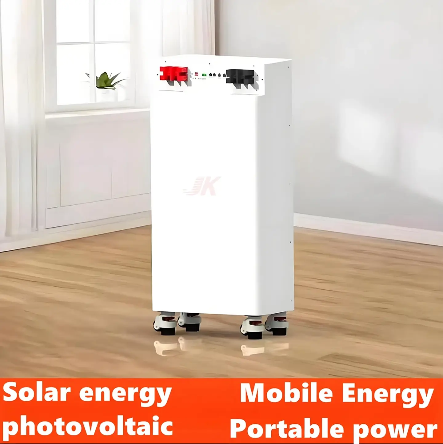 2KW 3KW 5KW Solar System LiFePO4 48V 24V 100AH 150Ah 200Ah Lithium Battery Mobile Energy Storage for PV Inverter+Charger 4