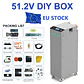 Seplos V4 DIY LiFePO4 Battery Case 48V 16S 200A BMS Smart 51.2V 280ah BT LCD 2A Active Balancer Assemble Box for Home Energy - thumbnail 8