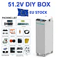 Seplos V4 DIY LiFePO4 Battery Case 48V 16S 200A BMS Smart 51.2V 280ah BT LCD 2A Active Balancer Assemble Box for Home Energy - thumbnail 9
