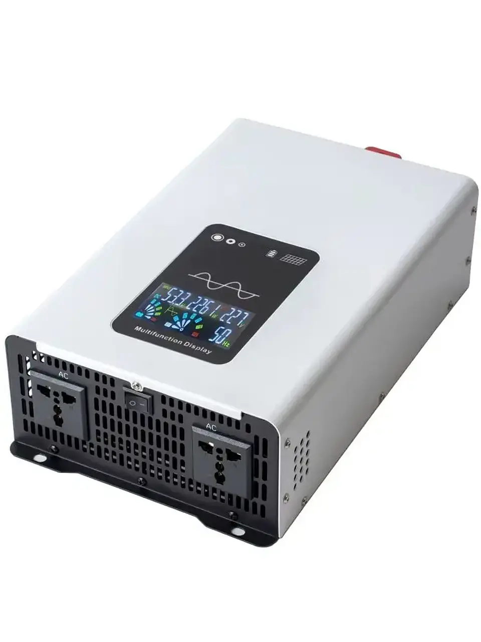 12V 24V Pure Sine Wave Inverter 800W 1300W 1500W 2500W 3000W DC To AC 110V 220V Converter LCD Display Universal Socket 7
