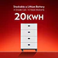 Photovoltaic Hybrid Grid Off Grid 20KW 10KW Solar Power System Lithium Ion Batteries Pack - thumbnail 3