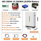 LiFePO4 48V 300AH 15KWH Battery 51.2V 100AH 600AH Lithium Solar Battery Rechargeable Battery 8000+ Cycle For Home Storage NO TAX - thumbnail 8