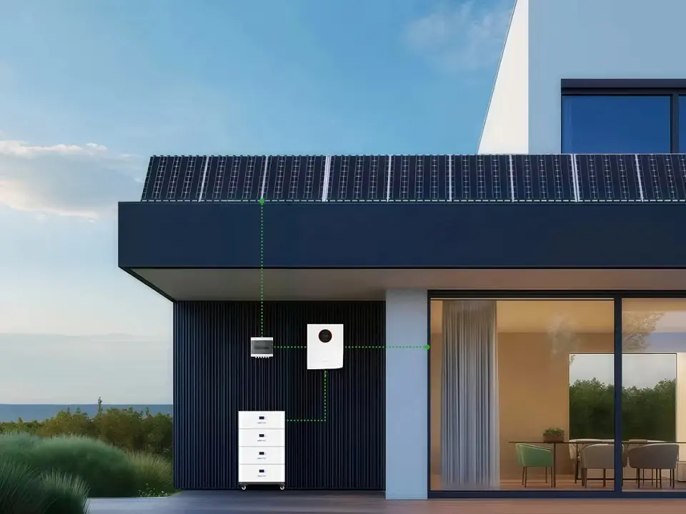 Photovoltaic Hybrid Grid Off Grid 20KW 10KW Solar Power System Lithium Ion Batteries Pack 5