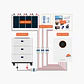 Photovoltaic Hybrid Grid Off Grid 20KW 10KW Solar Power System Lithium Ion Batteries Pack - thumbnail 6