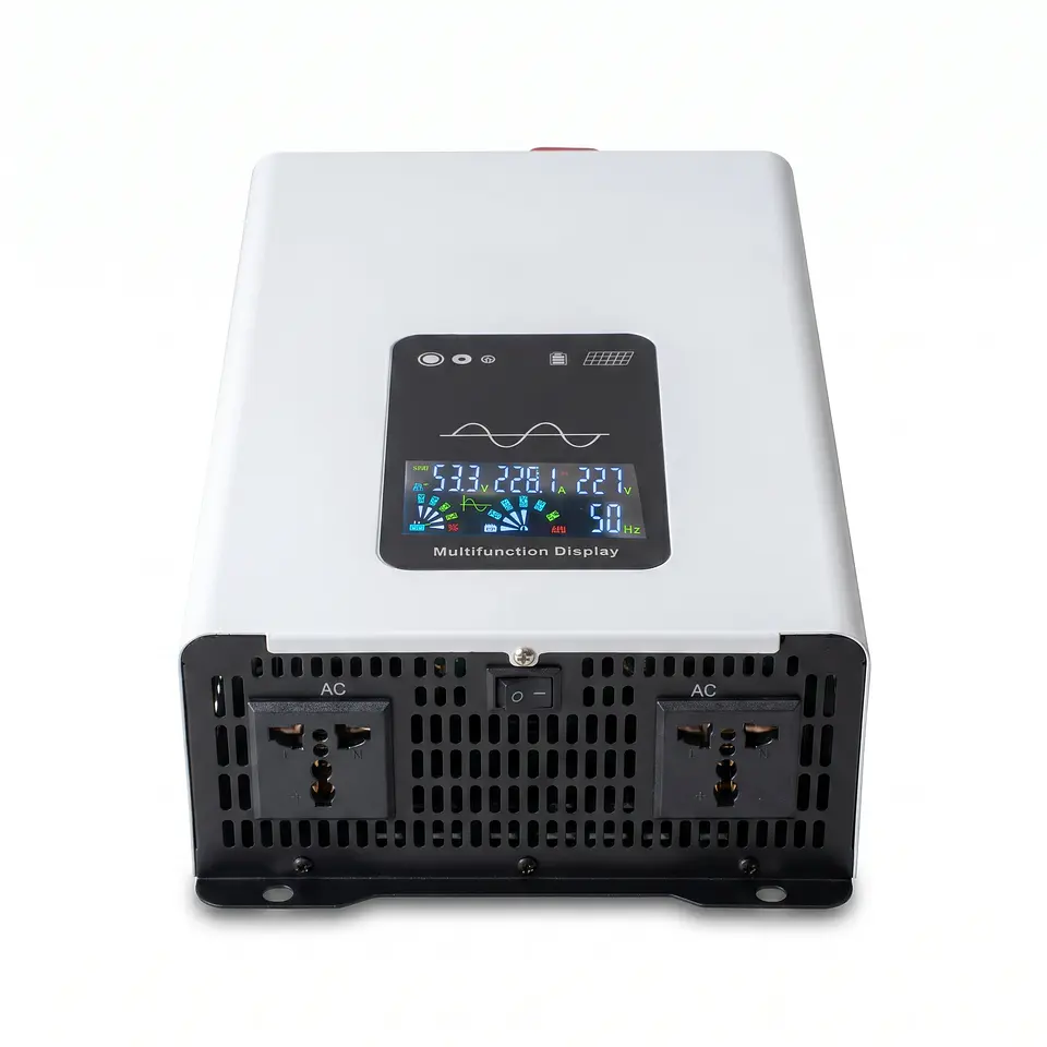 12V 24V Pure Sine Wave Inverter 800W 1300W 1500W 2500W 3000W DC To AC 110V 220V Converter LCD Display Universal Socket 8