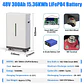 LiFePO4 48V 600AH 300AH 100AH Battery Pack 51.2V 30KW Lithium Solar Battery 6000+ Cycle With 16S 200A BMS For Inverter EU Stock - thumbnail 8
