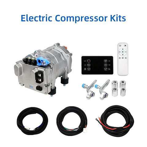 Car Electric Inverter Power Saving Compressor 12V 24V, Camper RV  Truck Tractor New Energy Conversion Parking Air Conditioner
