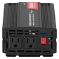 1000W Power Inverter USB Type C Port DC 12V AC 120V Car Charger Converter 2 AC Outlets Overvoltage Protection 15V Output 220V - thumbnail 6