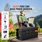 3000 Watt Pure Sine Wave Power Inverter DC 12V AC 120V 6000W Peak with LCD Display 2 AC Outlets 2 USB & 1 Type C Ports - thumbnail 2