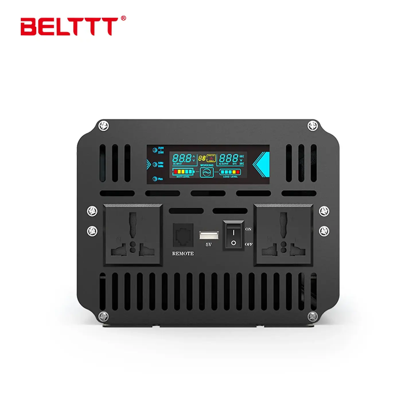 BELTTT 2000Watt Inverter 12V to 220V 50HZ Pure Sine Wave Inverter with Charger Shipping Included Factory Price 3