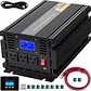 2500W Modified Sine Wave Power Inverter LCD Display Remote Controller LED DC 12V AC 120V Car Converter 110V 220V Takes 5V - thumbnail 6