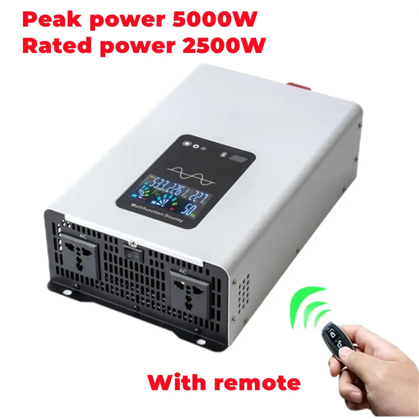Inverter 12v 220v Pure Sine Wave 8000W 10000W 12000W DC 12V 24V 48V 60V 72V To AC 110V 220V Converter RV Vehicle Solar Inverters 7
