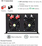 WZRELB 12KW 12V DC 120V AC Off-Grid Pure Sine Wave Single Output Iron Shell Power Inverter 85-90% Efficiency 50/60Hz for Solar - thumbnail 2