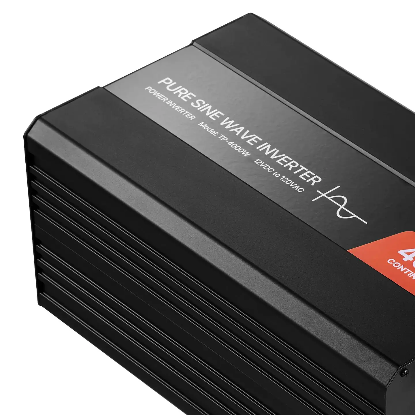12V DC 120V AC Pure Sine Wave Power Inverter 4000W Solar Car Charger Converter LCD Display Remote Control 1000W Rated Power 24V 4
