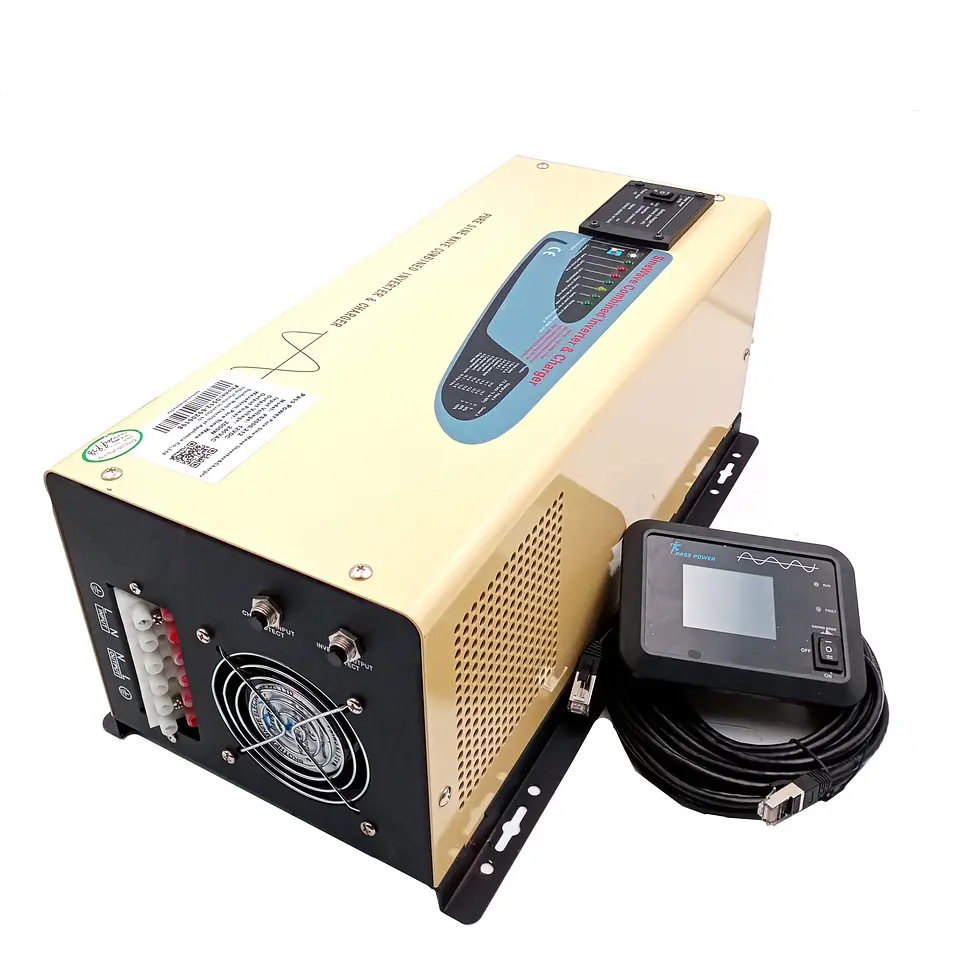 CE ROHS CB SAA   Dc Ac 3000w Dc 12v 24v 48v Ac 110v 220v  Pure Sine Wave caravan Power Inverter with Battery Charger 3