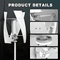 2000W 2KW Vertical Axis Wind Turbine 12V 24V 48V Wind Generator CE Certified Free Energy Low Speed Start Off Grid for Home Use - thumbnail 2