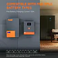 PowMr 6.2KW 4.2KW Hybrid Solar Inverter On Grid Pure Sine Wave Inverter 24V 48V 230V Dual Output with MPPT 120A Solar Charger - thumbnail 2