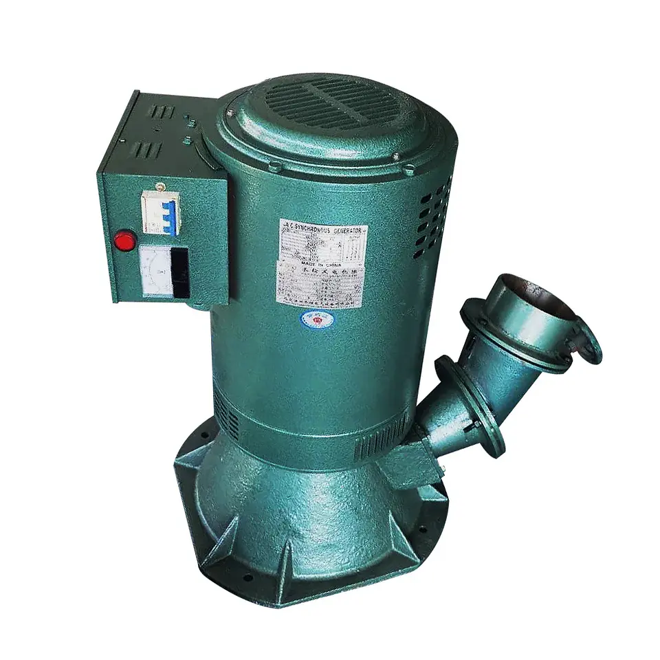 10KW Water Turbine Generator 220V 380V 400V Micro Hydro Electric Magnet Full Copper Core Three-Phase Generator 2