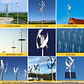 2000W 2KW Vertical Axis Wind Turbine 12V 24V 48V Wind Generator CE Certified Free Energy Low Speed Start Off Grid for Home Use - thumbnail 5
