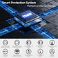 PowMr 6.2KW 4.2KW Hybrid Solar Inverter On Grid Pure Sine Wave Inverter 24V 48V 230V Dual Output with MPPT 120A Solar Charger - thumbnail 4