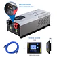US 2KW 2KVA Off Grid Solar Inverter 12V to 120V With AC Charger Toroidal Transformer Power Inverter Backup Solar  Energy - thumbnail 5