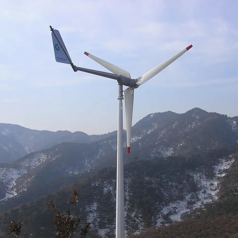 1000W Aerogenerator 1KW Turbine Eolica with 3M Rotor Wind Generators 7