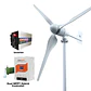 6KW Horizontal Wind Turbine Generator Windmill With Free MPPT Charger Controller and Off Grid Inverter - thumbnail 7