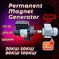30KW 80KW 50KW Permanent Magnet Generator 220V Electrical Generator Magnetic Dynamo 100KW Generator Power Homeuse With Motor - thumbnail 1