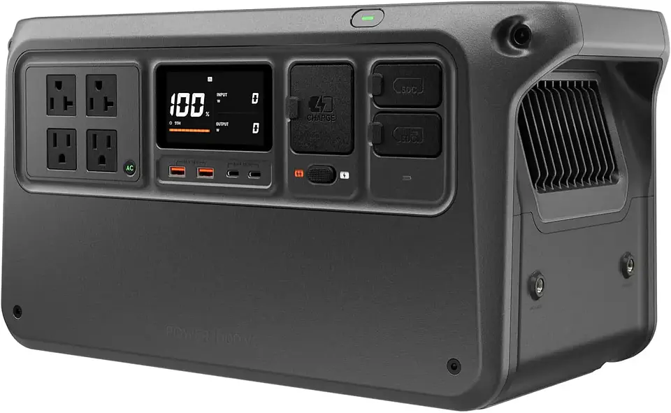 Portable Power Station 2600W Output 1024Wh LFP Battery Fast Recharge Electric Generator For Home Camping Rvs Off Grid 1