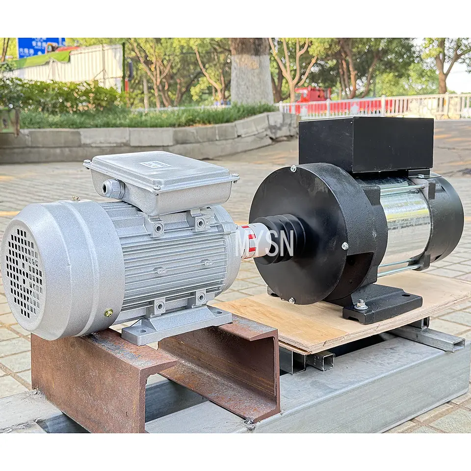 30KW 80KW 50KW Permanent Magnet Generator 220V Electrical Generator Magnetic Dynamo 100KW Generator Power Homeuse With Motor 6