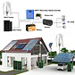 Poland Delivey 3000W Vertical WindmillTurbine Dynamo Generator Alternative Energy 24V 12V 48V With Mppt Controller Solar Panels - thumbnail 6
