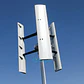 Low Noise 10000W 48V 96V 220V Vertical Wind Turbine for Off-Grid Home Power System - thumbnail 6