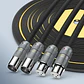 5N OFC 4 Cores Multplex Copper Viborg 02R801 Balanced Interconnect XLR Cable Rhodium Plated XM202R & XF202R XLR Connectors - thumbnail 1