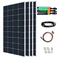 800W Glass Solar Panel Photovoltaic Panel Solar System Balcony Home for Socket 220v 230v Micro Inverter On Grid Solar PV System - thumbnail 1