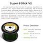 3000YDS POWER PRO SSV2 Braided Fishing Line 8 Strands Multifilament USA Carp Fishing Multifunction PE Fishing Line for  Pesca - thumbnail 3