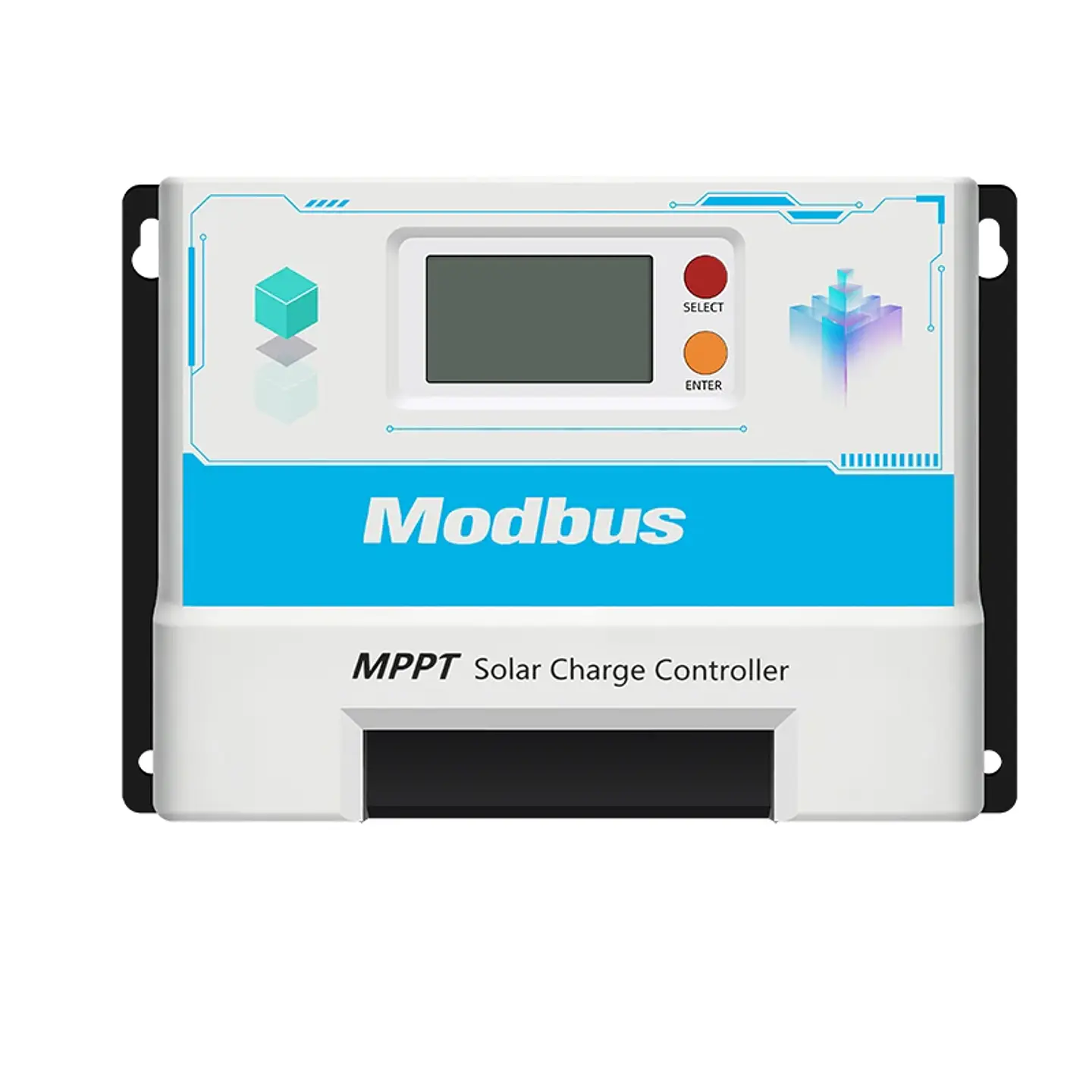 60A RS485 Communication Protocol MPPT Solar Controller 12V/24V Automatic Universal TTL Interface Protocol 4