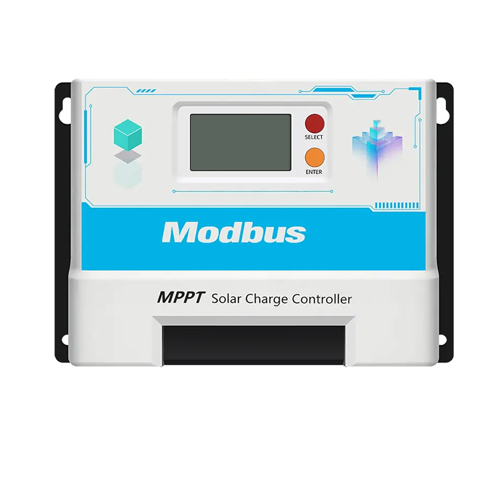 60A RS485 Communication Protocol MPPT Solar Controller 12V/24V Automatic Universal TTL Interface Protocol 4