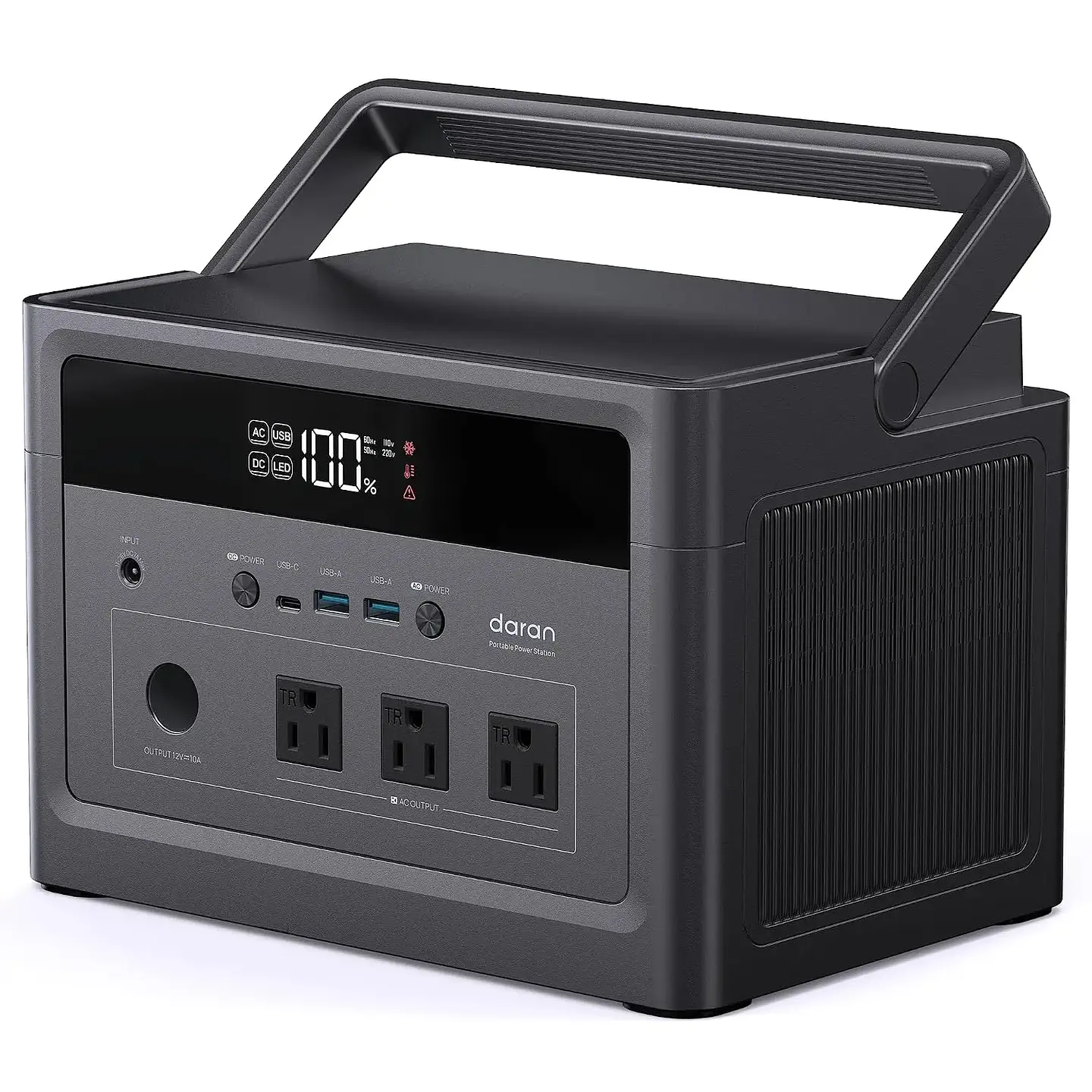 Portable Power Station 2000W Surge, 960Wh Solar Generator w/4 AC Outlets, 100W PD Fast Charing, LiFePO4 Battery, Customized 7