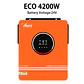 EU Stock Anern 4200W Hybrid Solar Inverter 24V 230V Off Grid Pure Sine Wave Inverter With WIFI MPPT 120A Solar Battery Charger - thumbnail 7