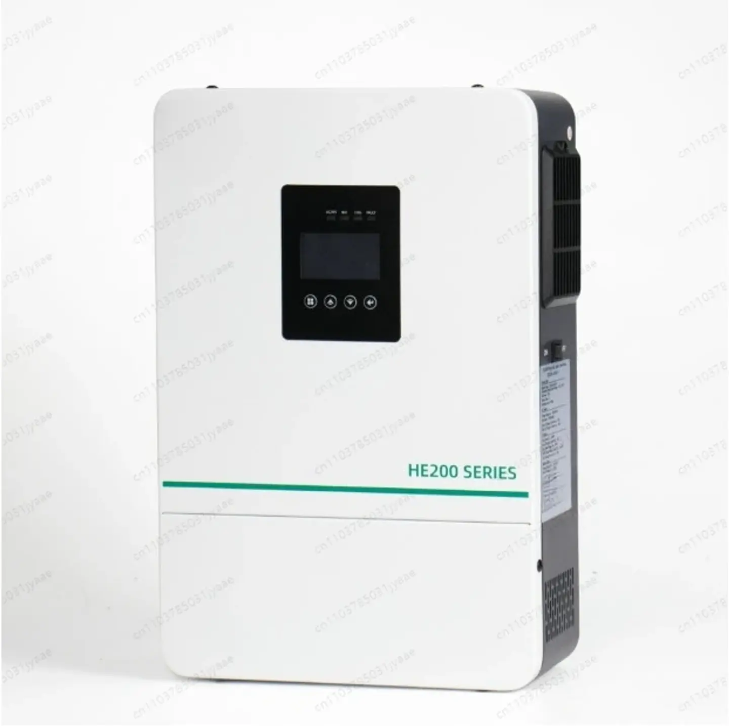 24V 3600W Hybrid Solar Inverter with MPPT, Grid Photovoltaic Battery Anti Reverse Flow, Pure Copper Version 3