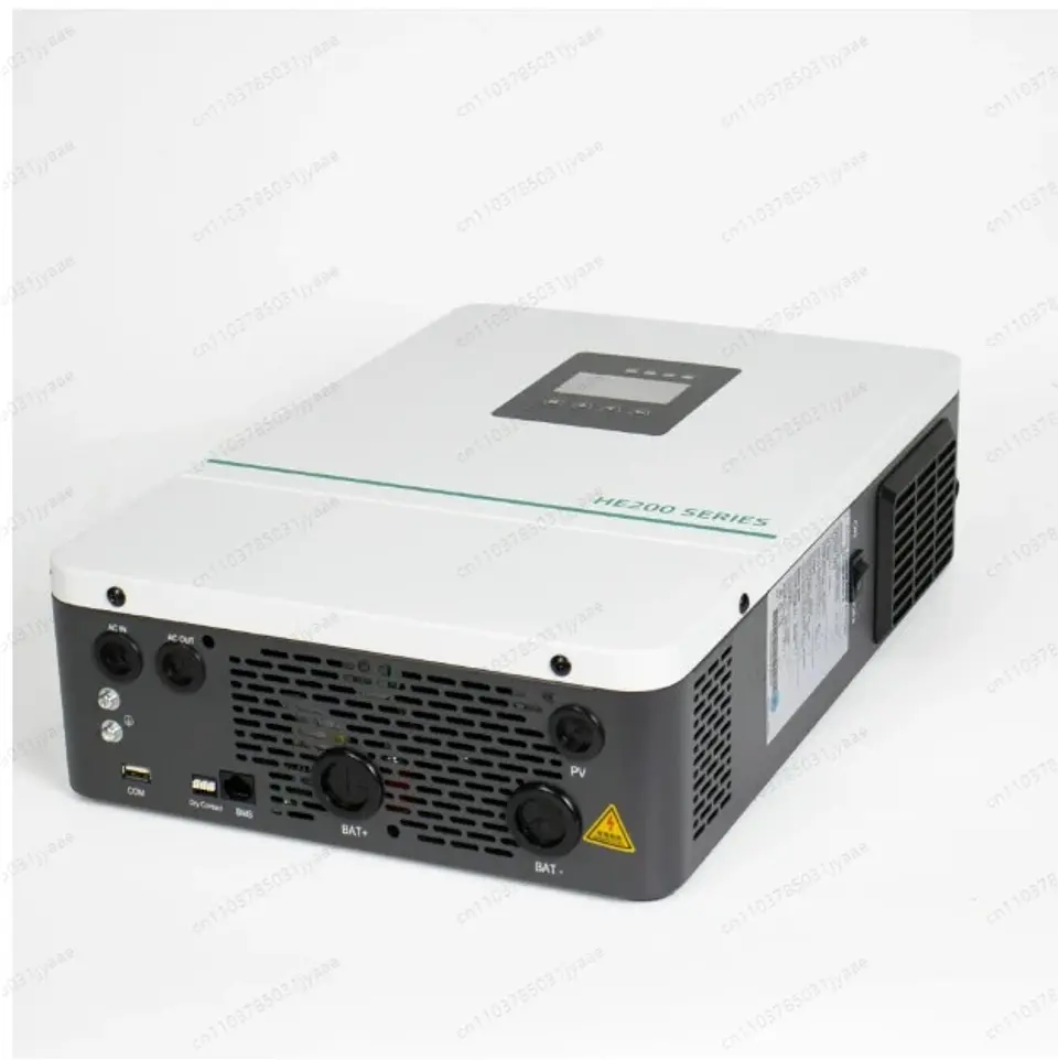 24V 3600W Hybrid Solar Inverter with MPPT, Grid Photovoltaic Battery Anti Reverse Flow, Pure Copper Version 5