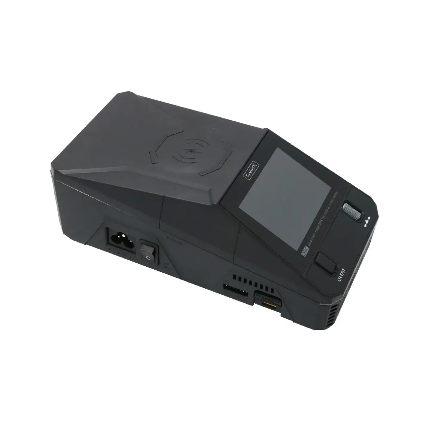 ToolkitRC Q6AC AC 400W/ DC 1200W 4CH Balanced Charger 65W USB Output 15W Wireless Charger 4